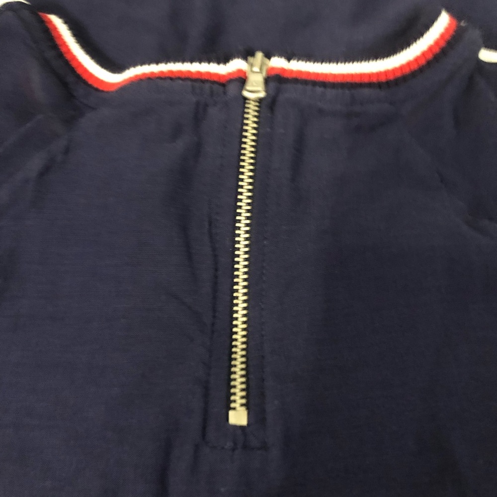 *Final Price Drop! Tommy Hilfiger navy blue dress with small logo; 8 - Picture 7 of 8
